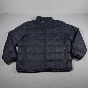 Eddie Bauer Jacket Women 2XL XXL Black Goose Down 700‎ Fill Puffer Coat Outdoors